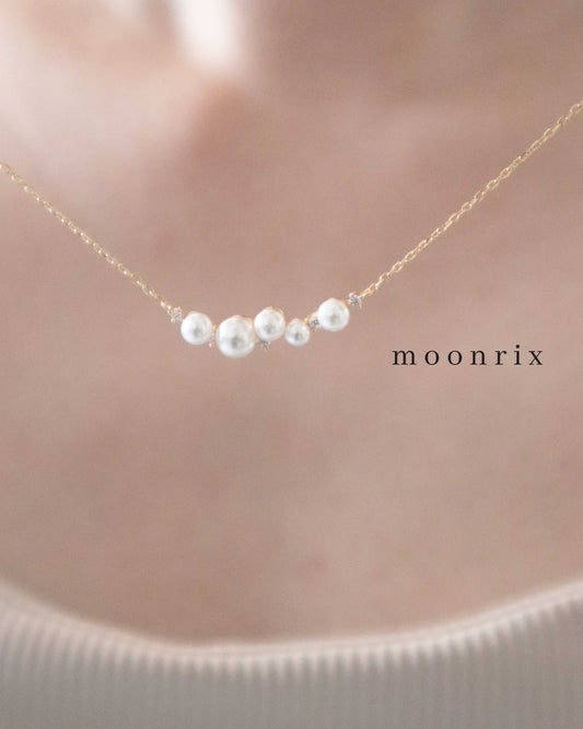 Margaret Pearl S925 Sterling Silver 18k Gold Plated Necklace