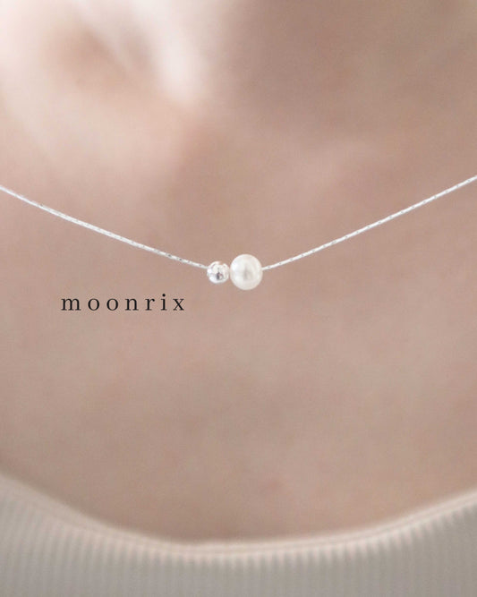 Lilou Pearl S925 Sterling Silver Necklace