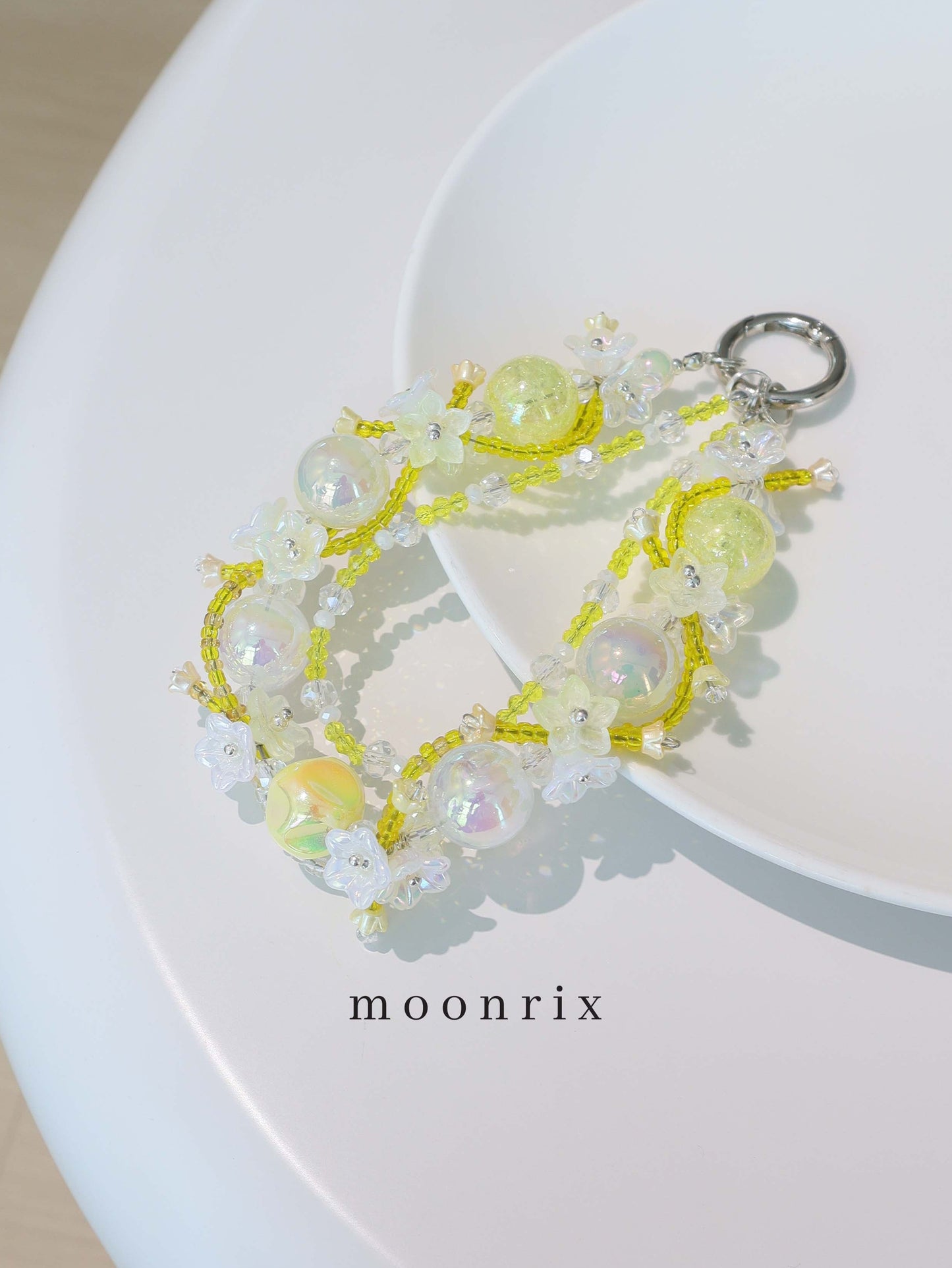 Lily Secret Garden Phone Charm
