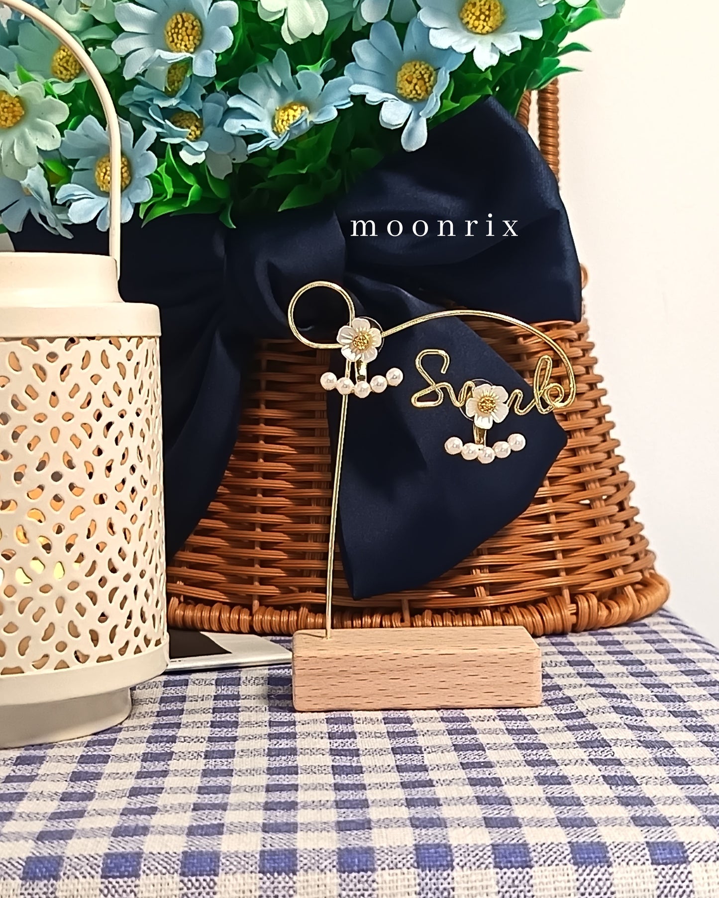 Fleur Flower Jacket Earring