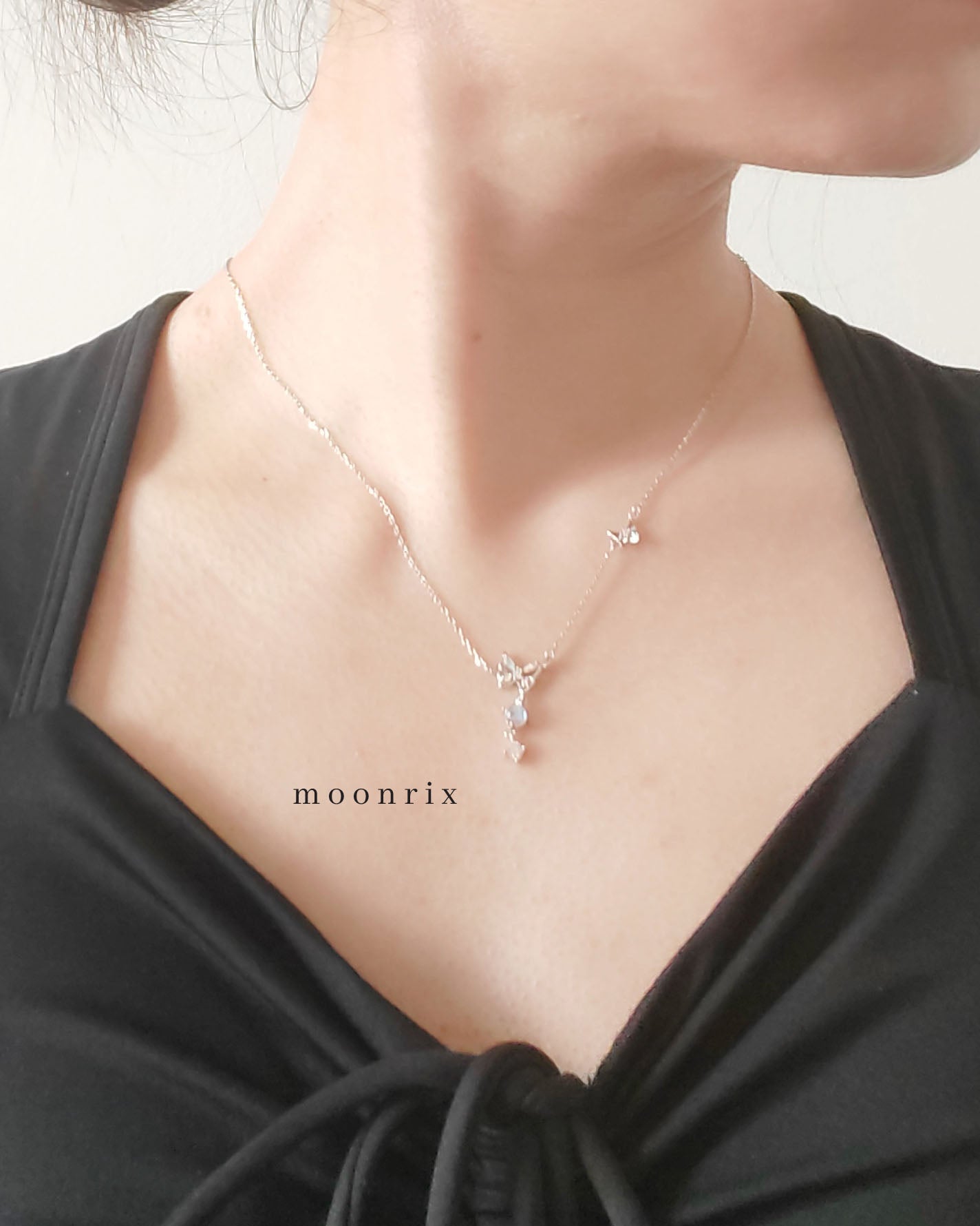 Morpho Mirage Butterfly S925 Sterling Silver Necklace