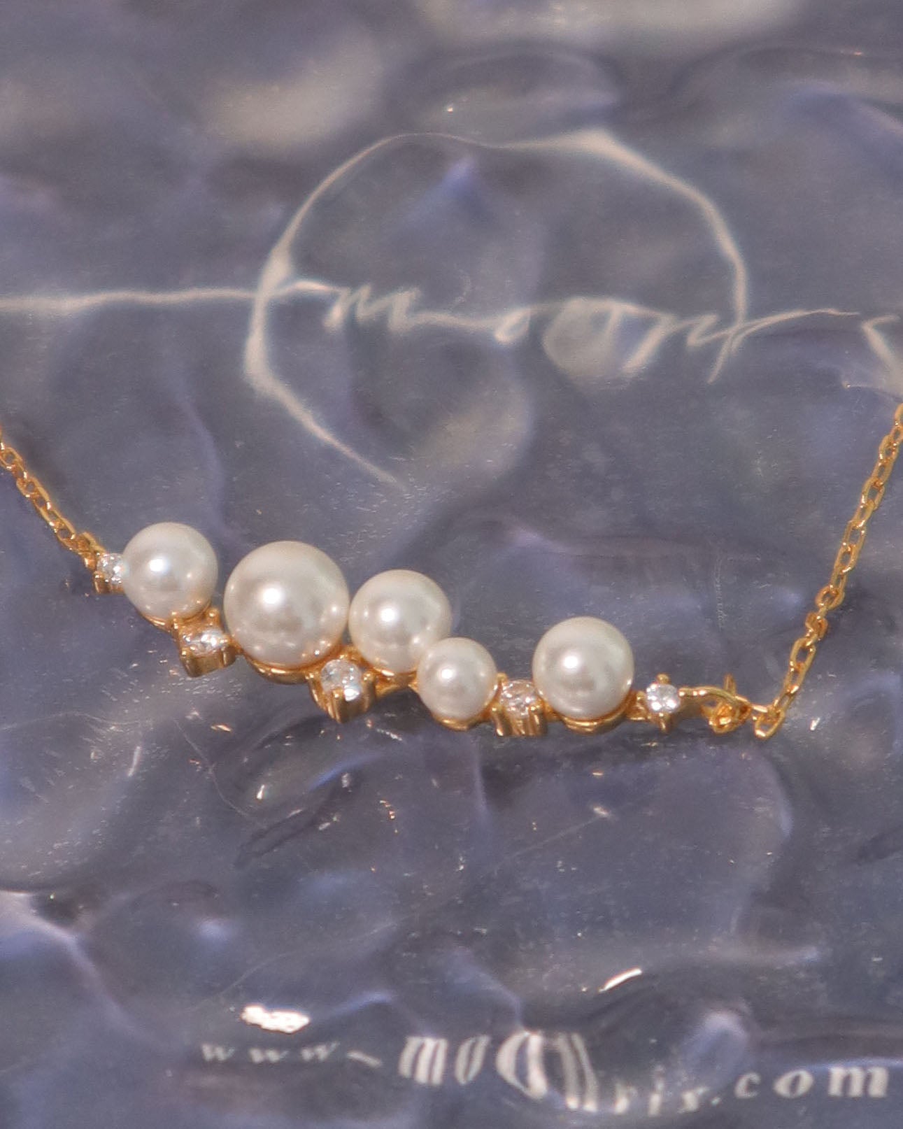 Margaret Pearl S925 Sterling Silver 18k Gold Plated Necklace