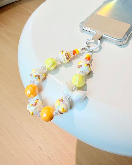Lemon Candy Cloud Phone Charm