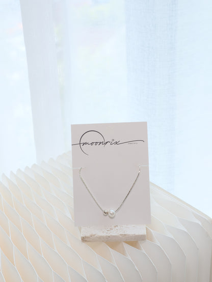 Lilou Pearl S925 Sterling Silver Necklace