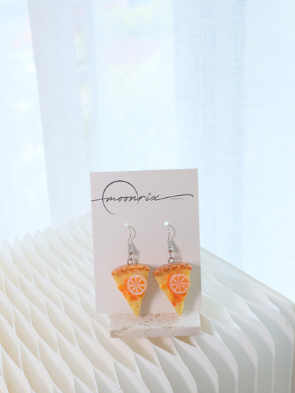 Tarte au Citron Lemon Pie Drop Earrings