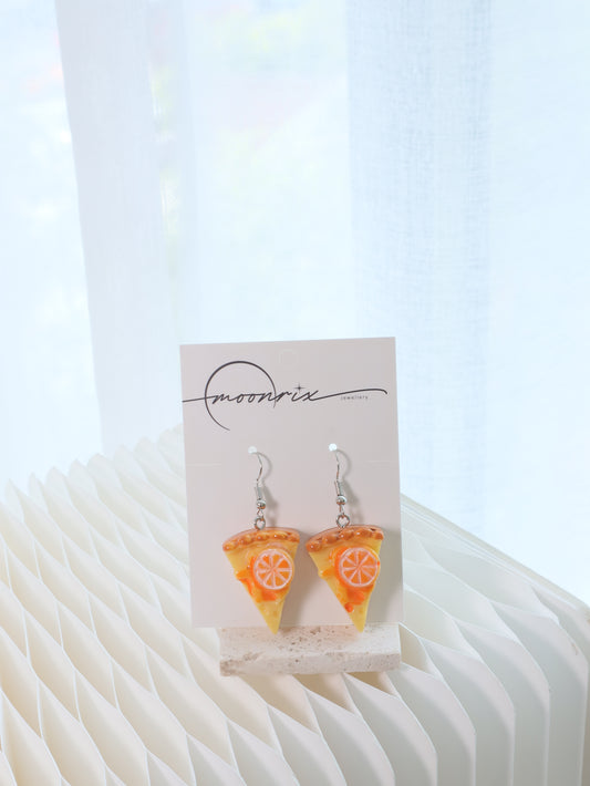 Tarte au Citron Lemon Pie Drop Earrings