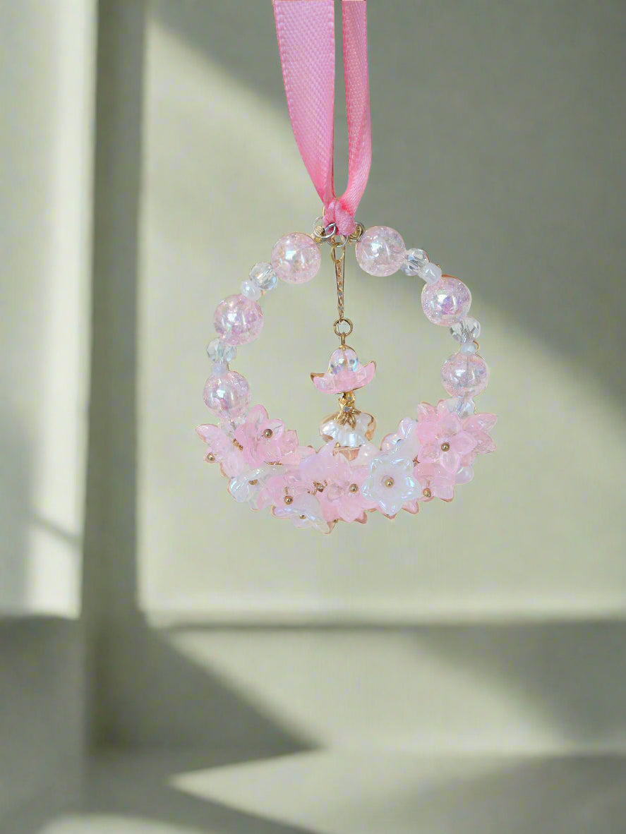 Dahlia Blossom Car Pendant