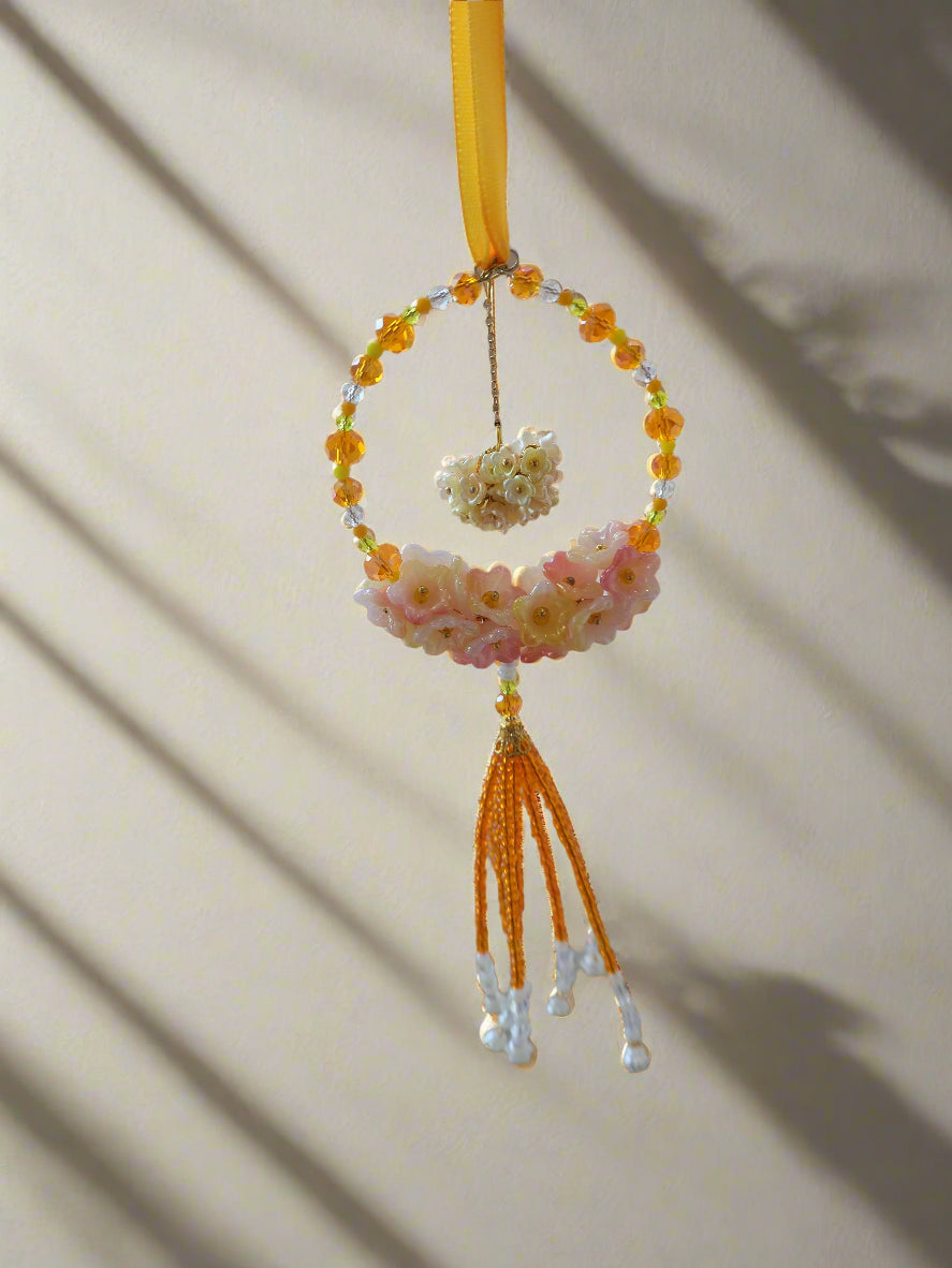 Marigolds Blossom Car Pendant