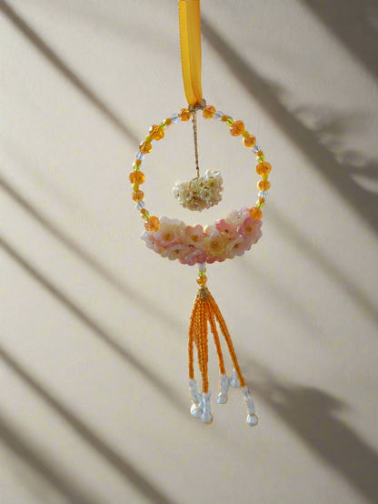 Marigolds Blossom Car Pendant