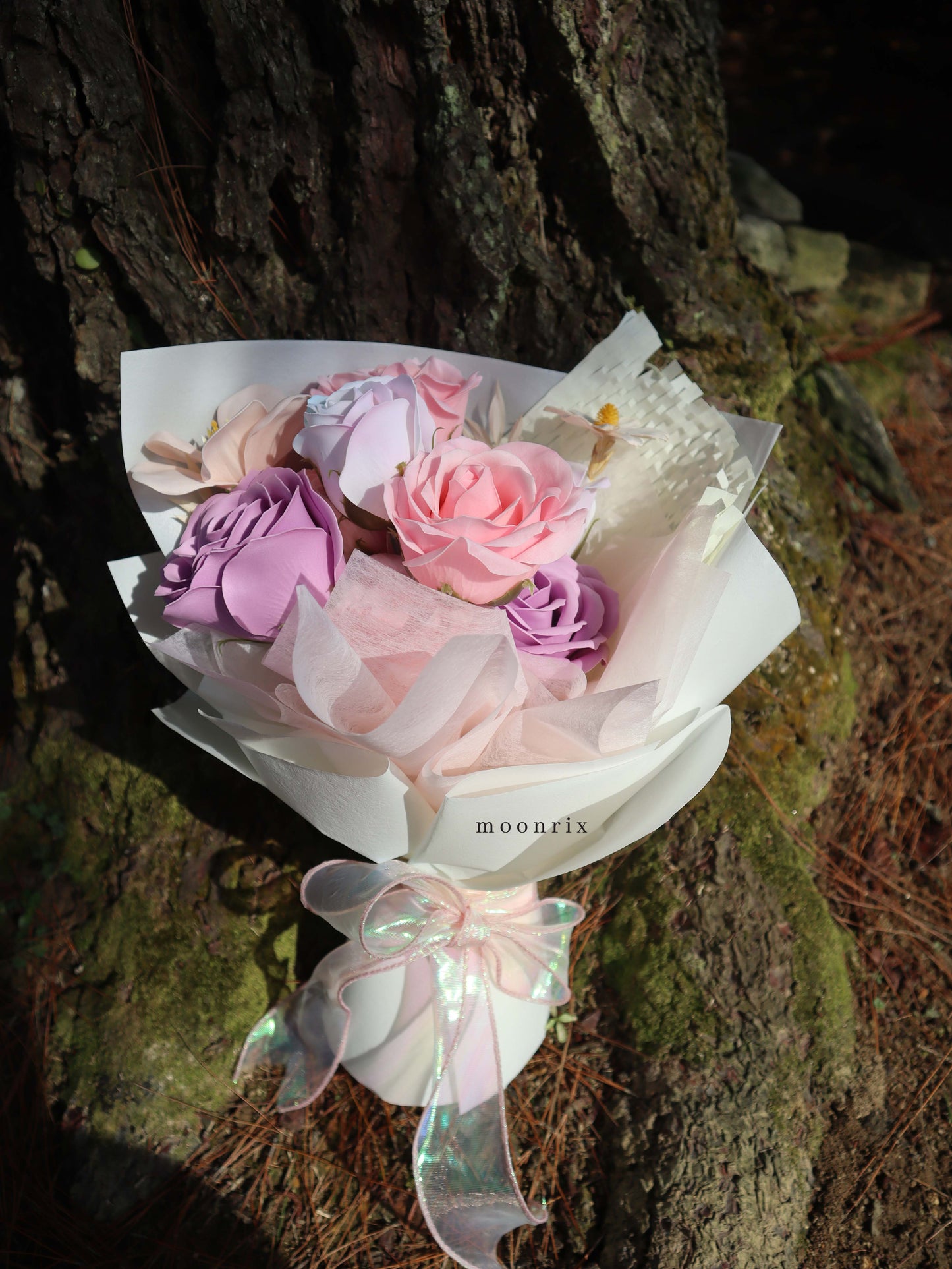 Ethereal Bloom Bouquet & S925 Sterling Silver Necklace Bundles
